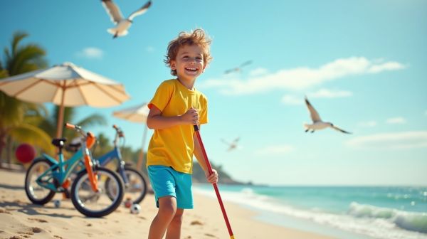 Bouger pendant les vacances : les bienfaits du multisport chez l'enfant
